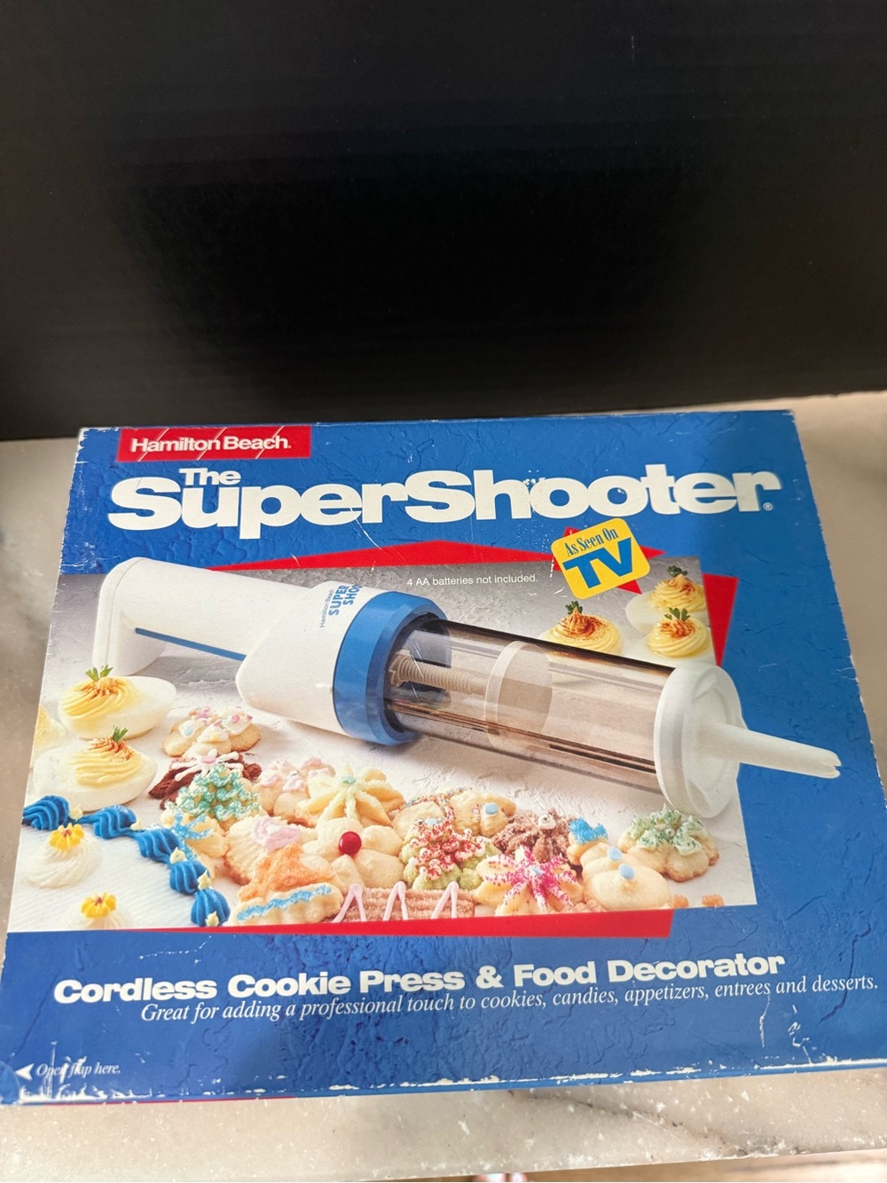 Hamilton Beach The Super Shooter Plus Cordless Cookie Press & Food Decorator